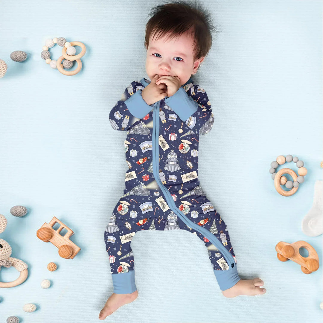 Gerippte Babykleidung mit individuellem Foto - Weich &amp; Skizzenhaft