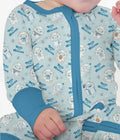 Gerippte Babykleidung mit individuellem Foto - Weich &amp; Skizzenhaft