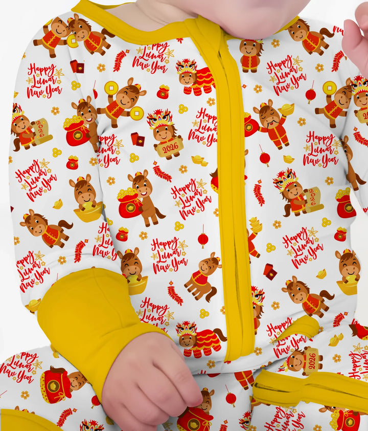 Gerippte Babykleidung mit individuellem Foto - Weich &amp; Skizzenhaft