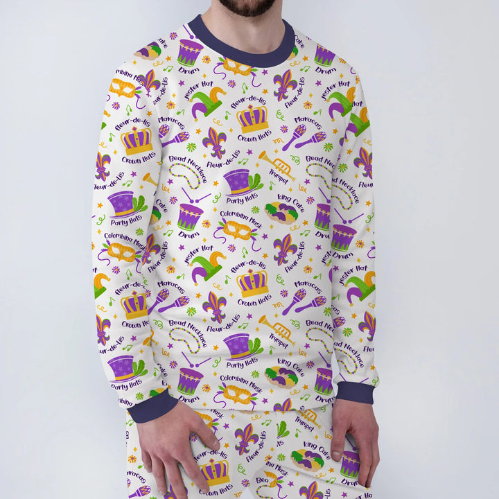 Vorlage Herren-Pyjama-Set