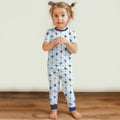 Hanukkah Festival Matching Family Bamboo Two Piece Short Sleeve Pajama Set