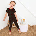 Zweiteiliges, kurzärmliges Pyjama-Set mit Marienkäfern