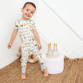 Spanish Alphabet Bamboo Two Piece Short Sleeve Pajama Set