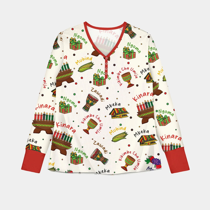 Vorlage für individuelles Damen-Pyjama-Set