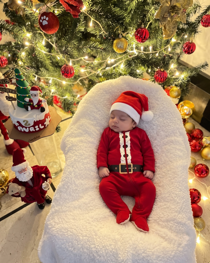 Gerippte Babykleidung mit individuellem Foto - Weich &amp; Skizzenhaft