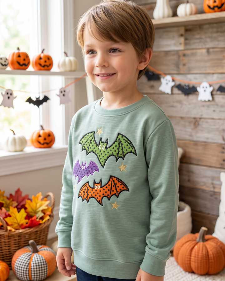 Sweatshirt mit Rundhalsausschnitt aus Bambusfaser