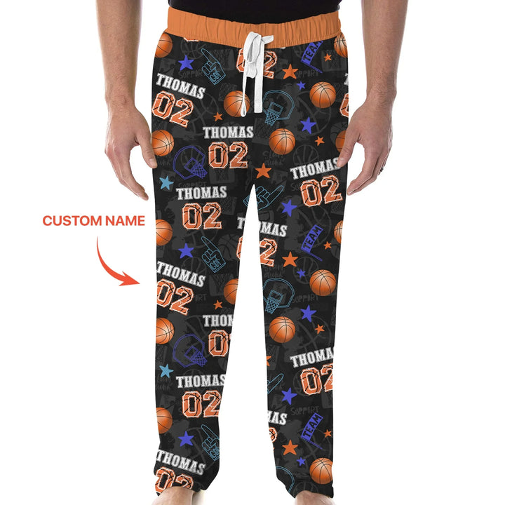 Herren-Pyjama-Set mit personalisiertem Haustierfoto zu Weihnachten
