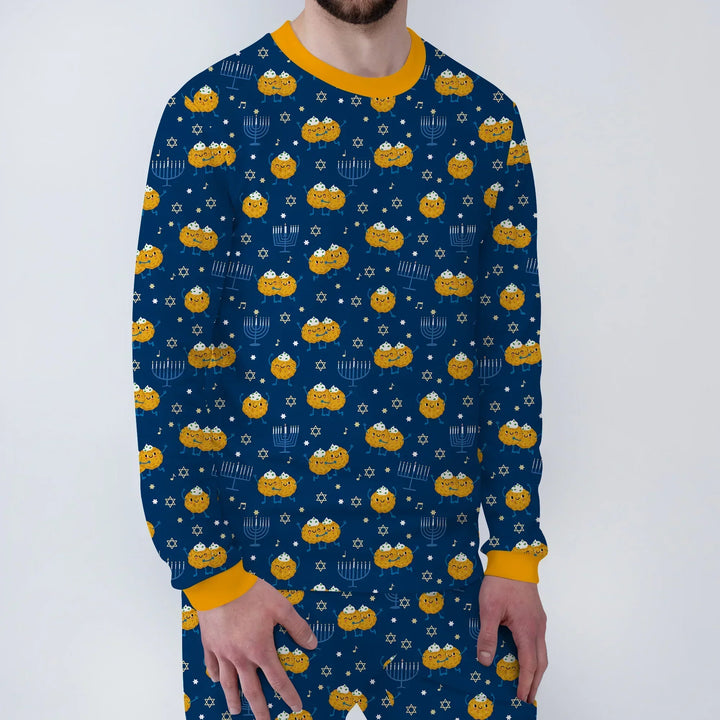 Vorlage Herren-Pyjama-Set