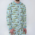 Vorlage Herren-Pyjama-Set