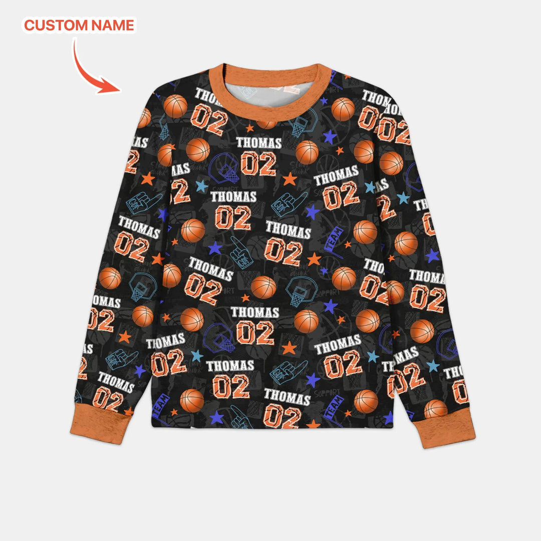 Herren-Pyjama-Set mit personalisiertem Haustierfoto zu Weihnachten