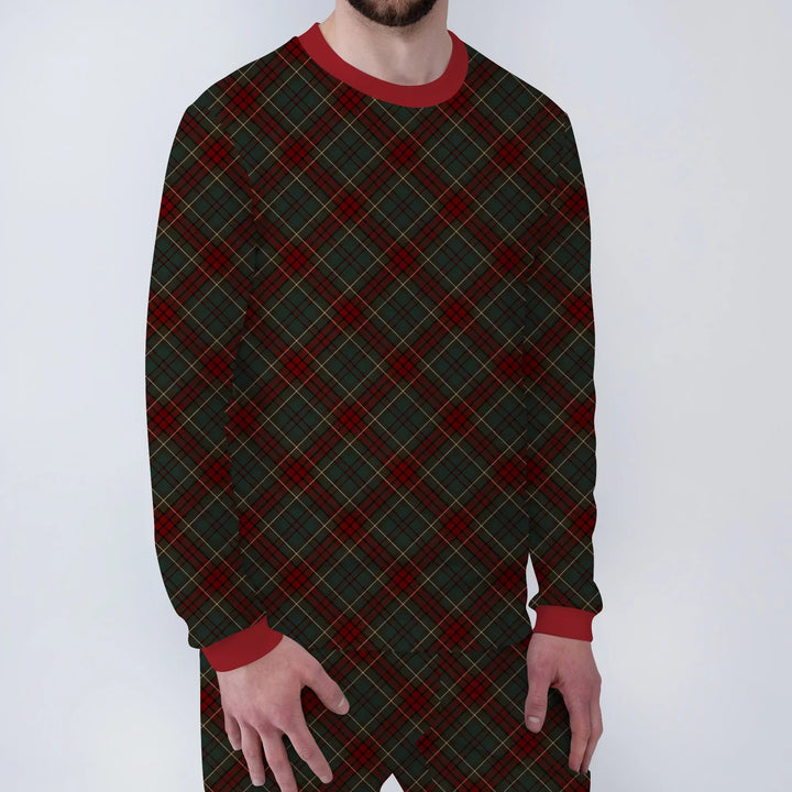 Merry Plaids Bamboo Men's Pajama Set