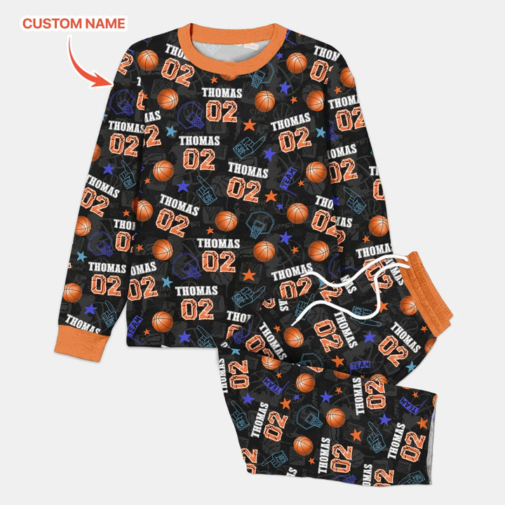 Herren-Pyjama-Set mit personalisiertem Haustierfoto zu Weihnachten
