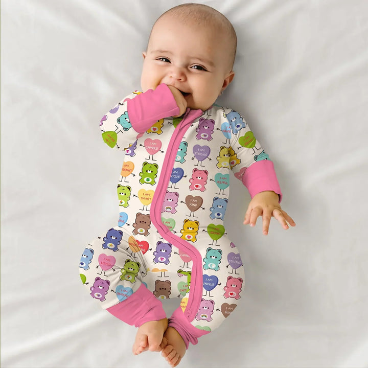 Gerippte Babykleidung mit individuellem Foto - Weich &amp; Skizzenhaft