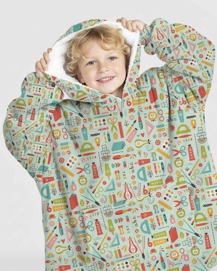 Benutzerdefinierter Bambus-Deckenhoodie (Vorlage)