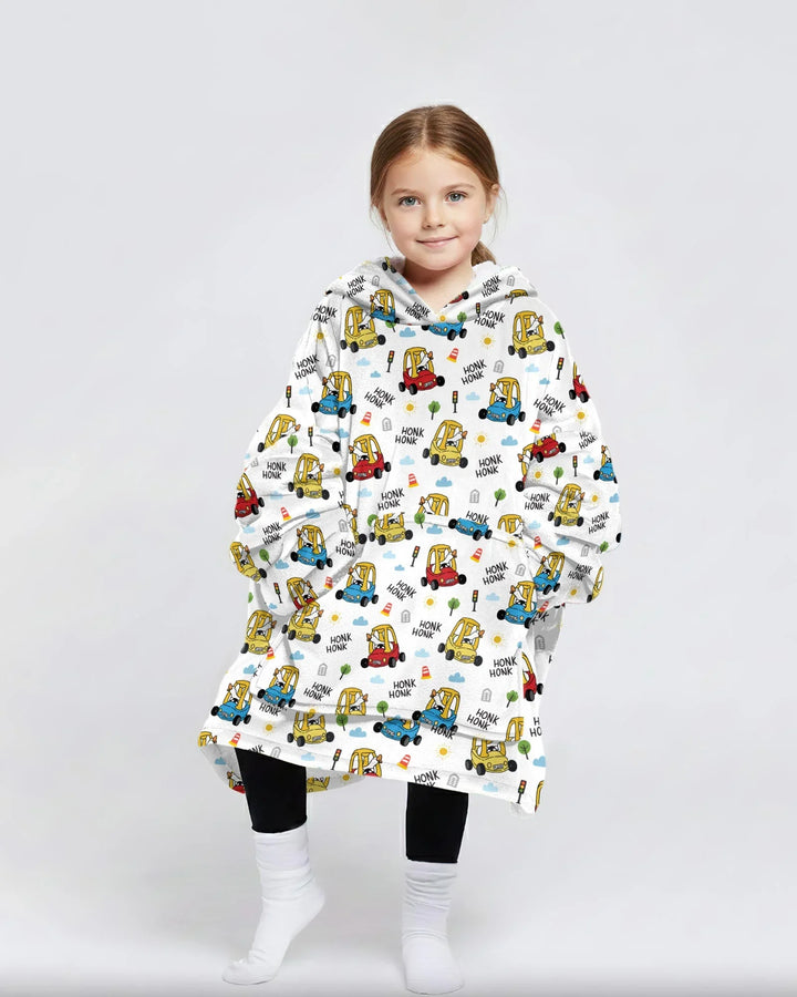 Honk Honk Silly Goose Wearable Bamboo Blanket Hoodie