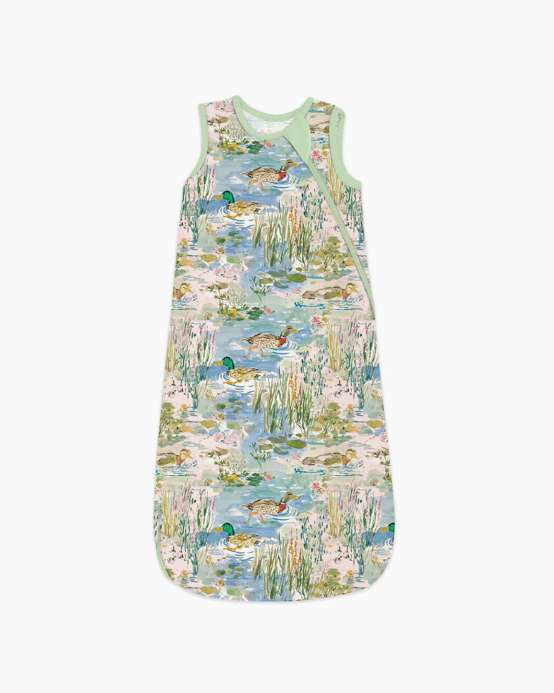 Watercolor Mallard Duck Bamboo Sleep Bag