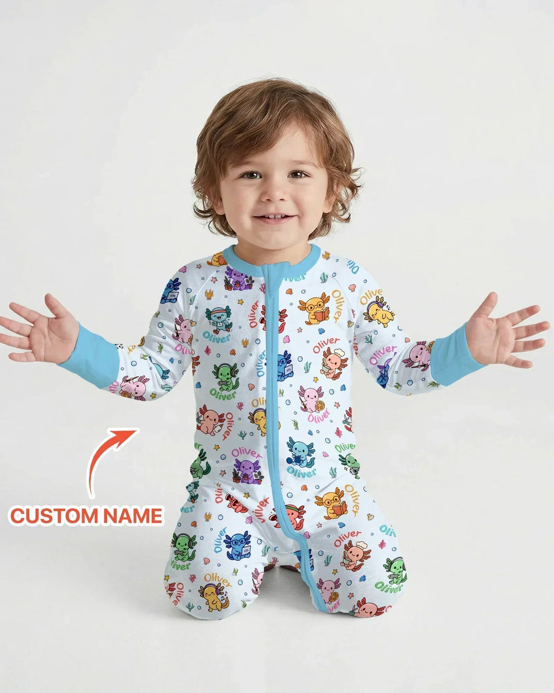 Gerippte Babykleidung mit individuellem Foto - Weich &amp; Skizzenhaft