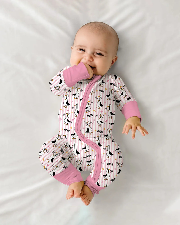 Gerippte Babykleidung mit individuellem Foto - Weich &amp; Skizzenhaft