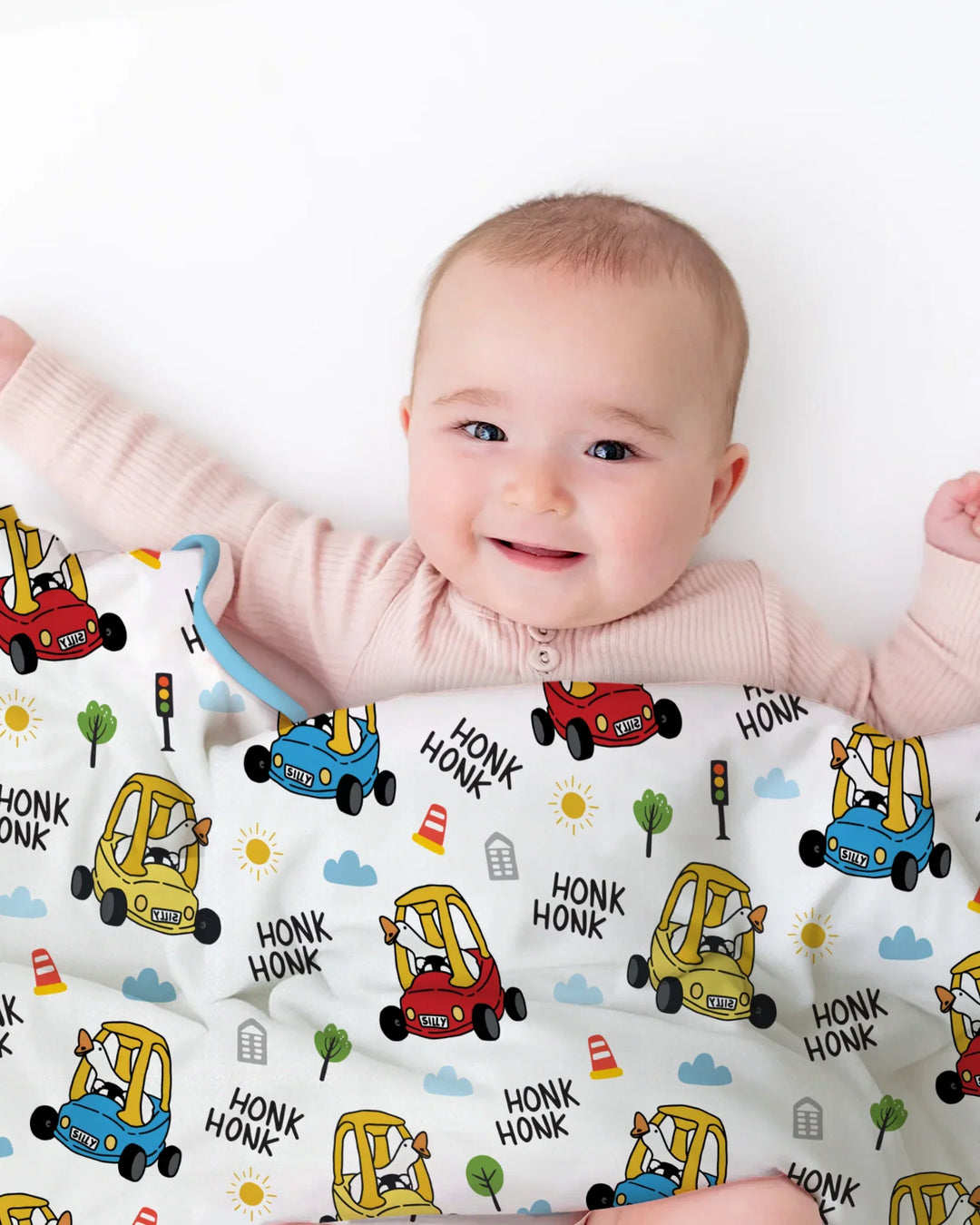 Honk Honk Silly Goose Bamboo Blanket