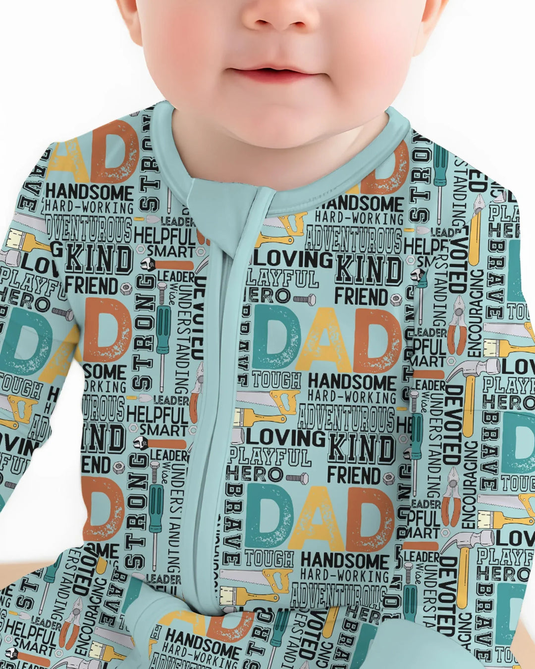 Gerippte Babykleidung mit individuellem Foto - Weich &amp; Skizzenhaft