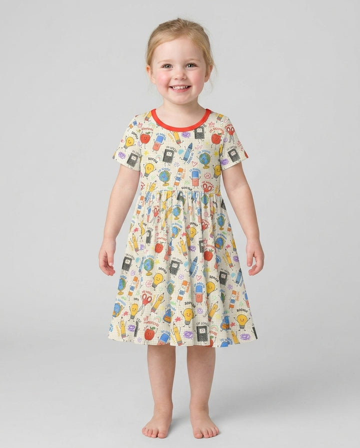 Vorlage Bambus Twirl Kleid