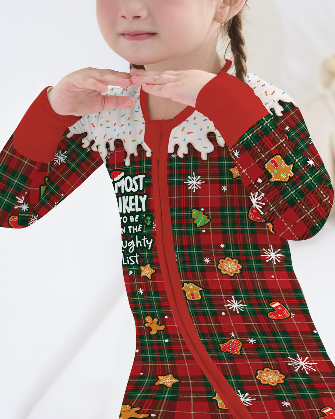 Funny Christmas Family Matching Bamboo Convertible Zippy