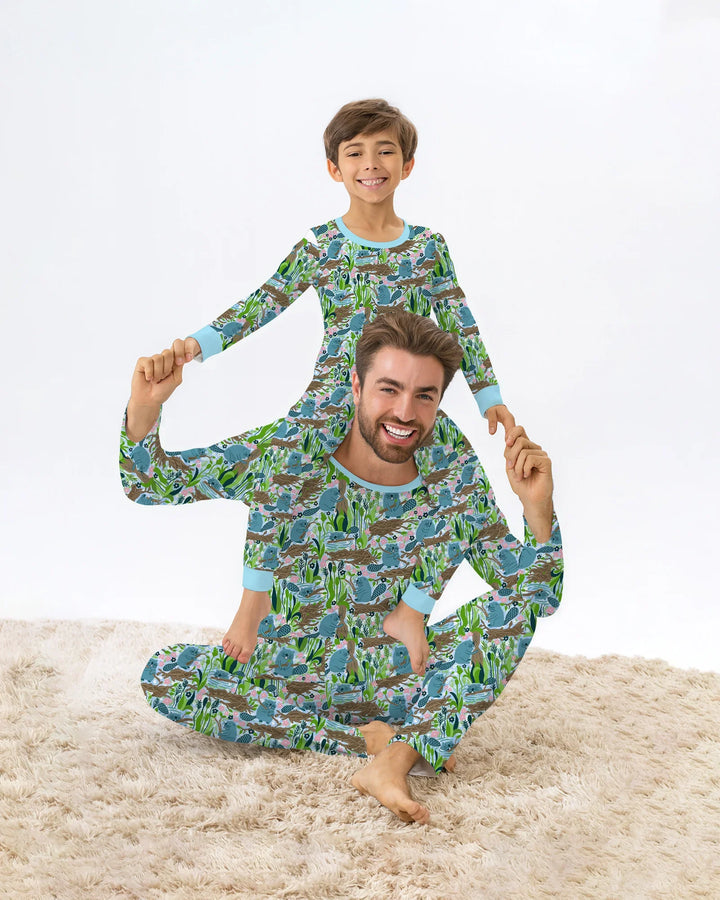 Vorlage Herren-Pyjama-Set
