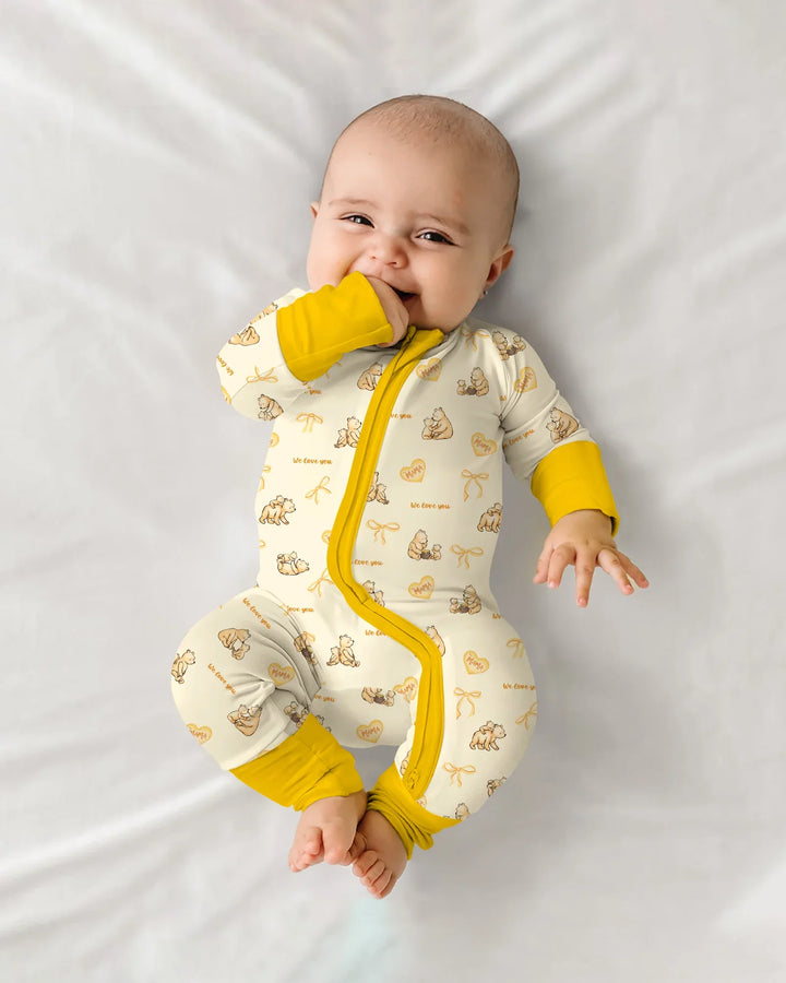 Sweat Yellow Mama Bear Convertible Zippy
