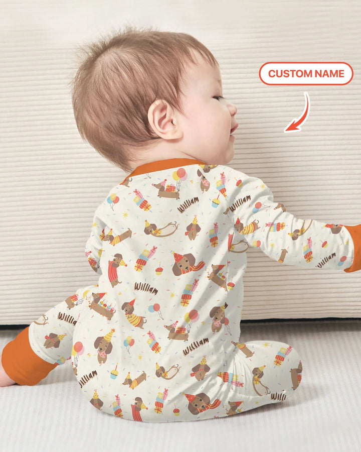 Gerippte Babykleidung mit individuellem Foto - Weich &amp; Skizzenhaft