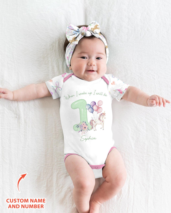 Gerippte Babykleidung mit individuellem Foto - Weich &amp; Skizzenhaft