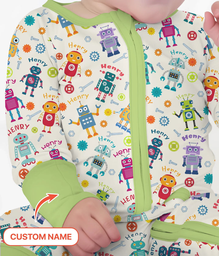 Gerippte Babykleidung mit individuellem Foto - Weich &amp; Skizzenhaft