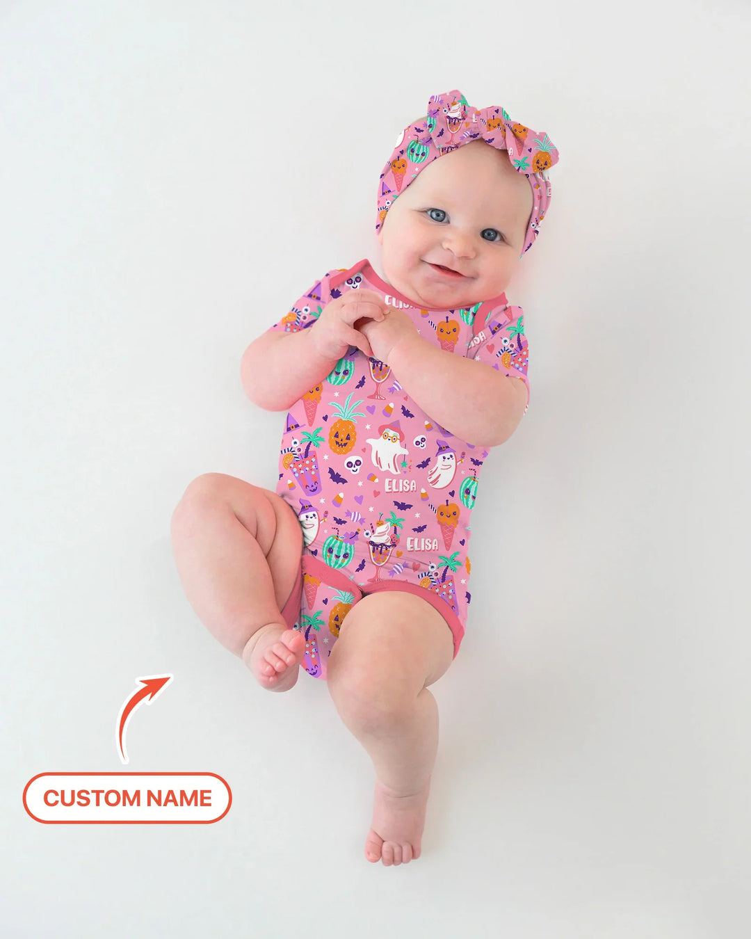 Gerippte Babykleidung mit individuellem Foto - Weich &amp; Skizzenhaft