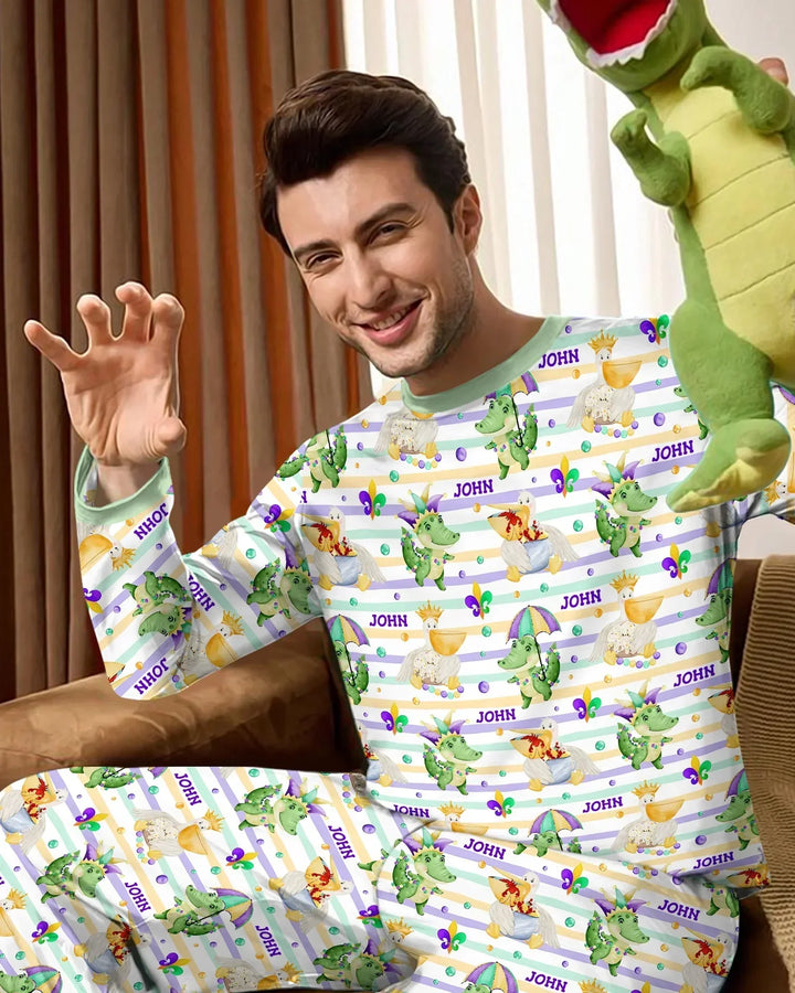 Vorlage Benutzerdefiniertes Herren-Pyjama-Set