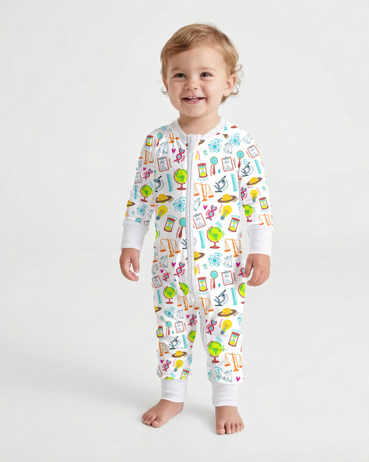 Gerippte Babykleidung mit individuellem Foto - Weich &amp; Skizzenhaft