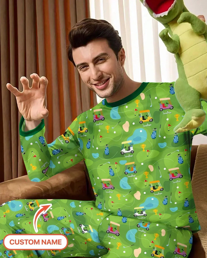 Vorlage Benutzerdefiniertes Herren-Pyjama-Set