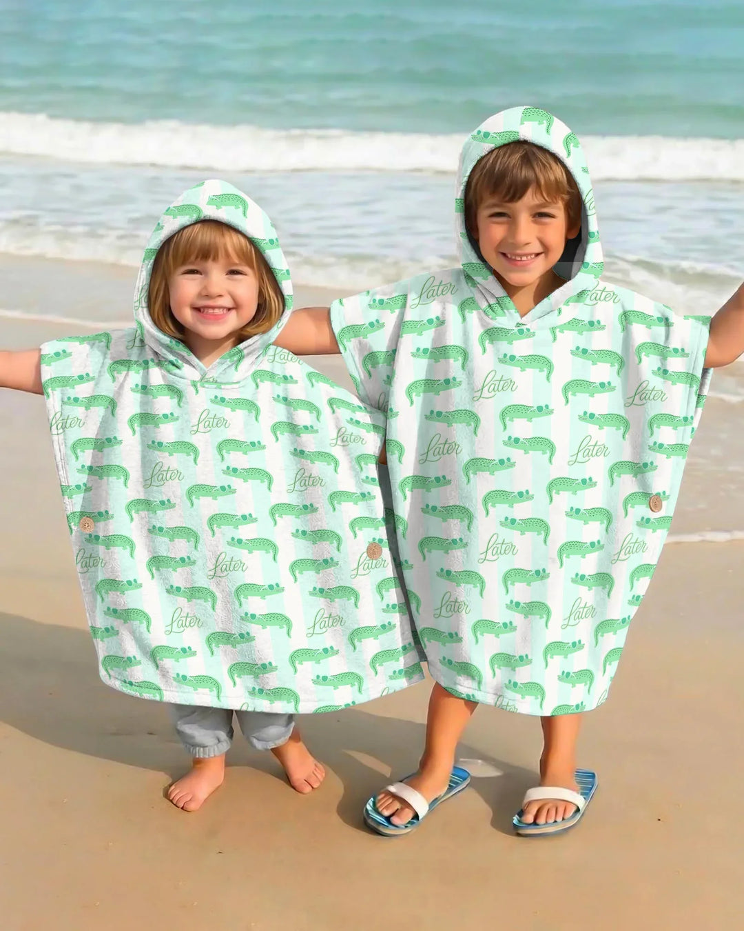 Later Gator Bambus Schwimm-Poncho