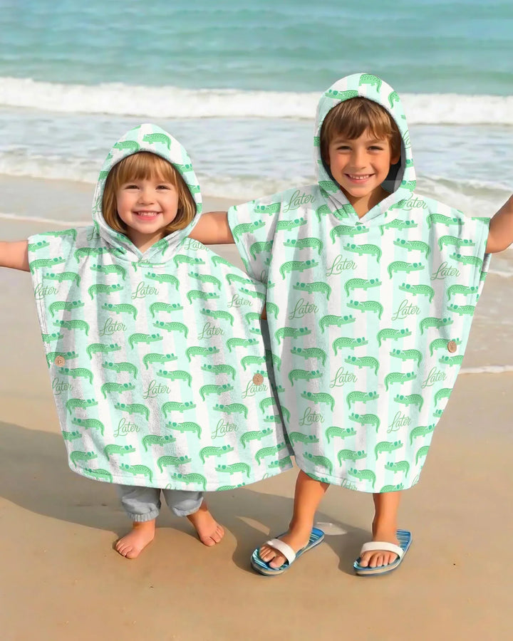 Later Gator Bambus Schwimm-Poncho