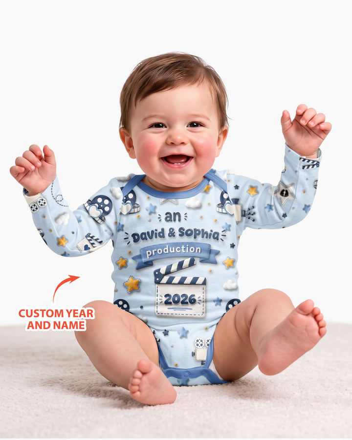 Movie Clapper Bamboo Bodysuit