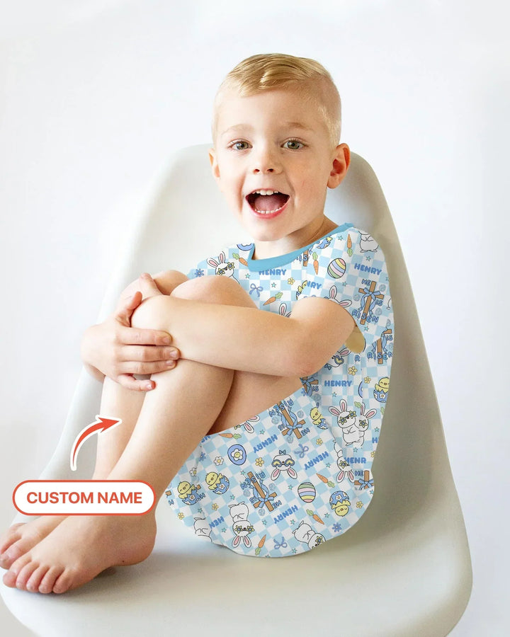 Zweiteiliges Pyjama-Set mit kurzen Ärmeln und Shorts im Sommer-Design