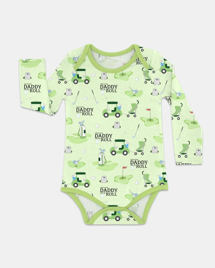 Gerippte Babykleidung mit individuellem Foto - Weich &amp; Skizzenhaft
