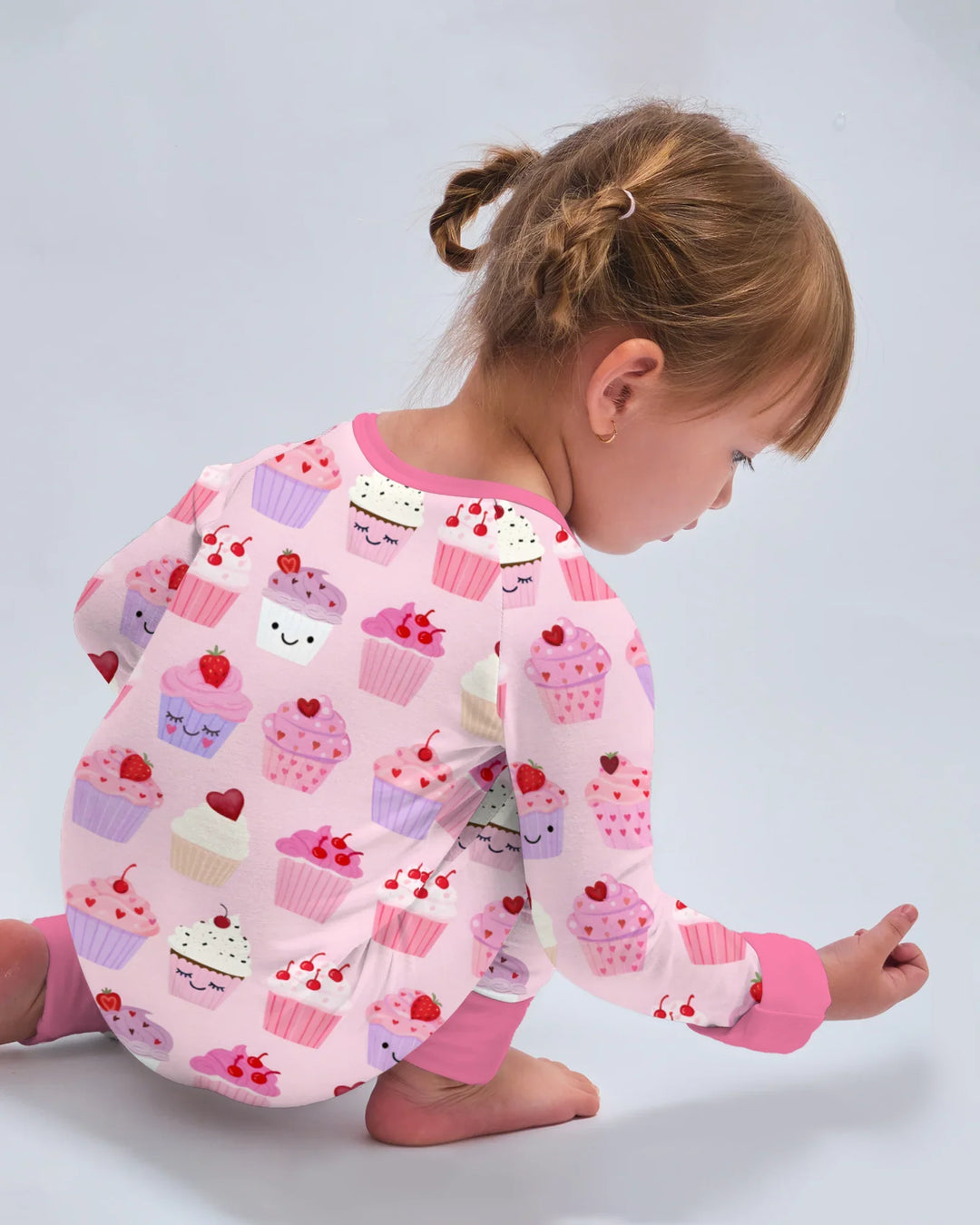 Gerippte Babykleidung mit individuellem Foto - Weich &amp; Skizzenhaft