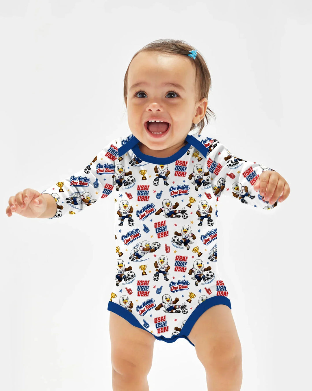 Gerippte Babykleidung mit individuellem Foto - Weich &amp; Skizzenhaft