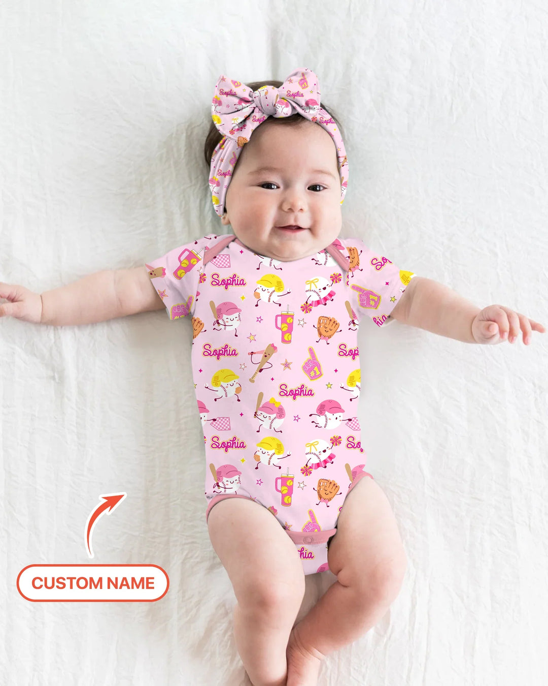 Baseball Mama and Mini Matching Bamboo Bodysuit