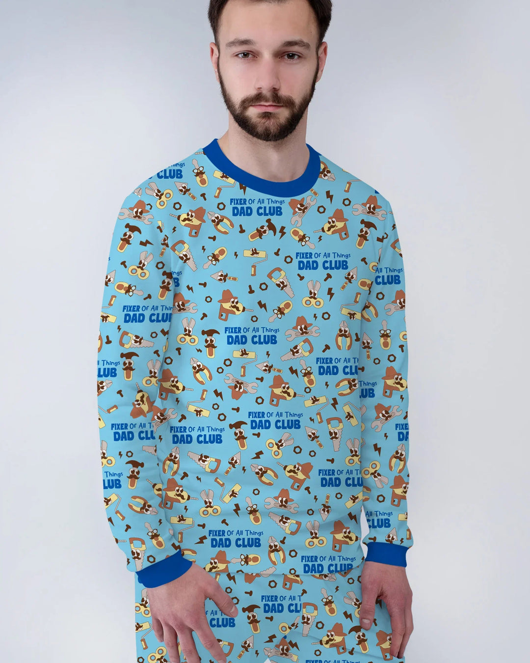 Vorlage Herren-Pyjama-Set