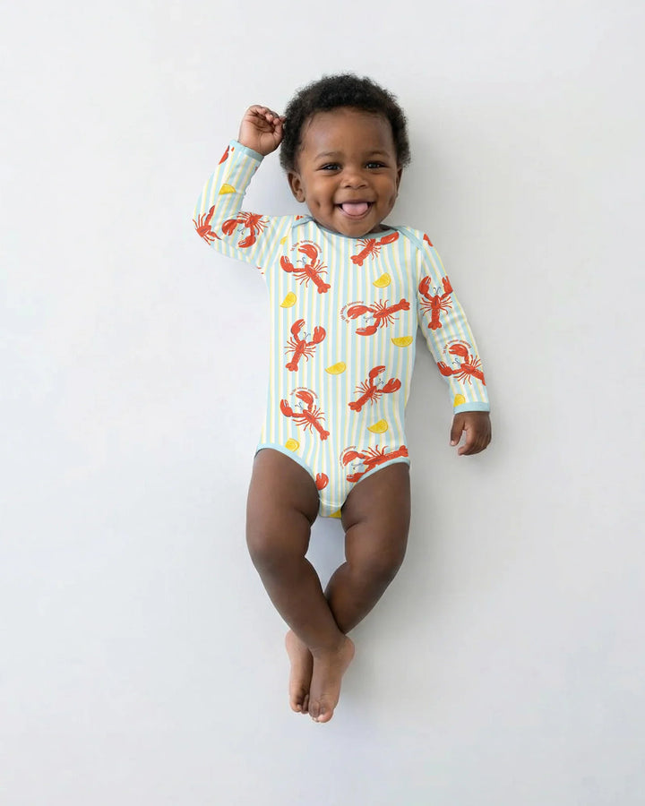 Gerippte Babykleidung mit individuellem Foto - Weich &amp; Skizzenhaft