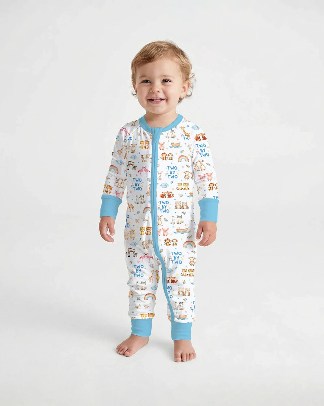 Gerippte Babykleidung mit individuellem Foto - Weich &amp; Skizzenhaft