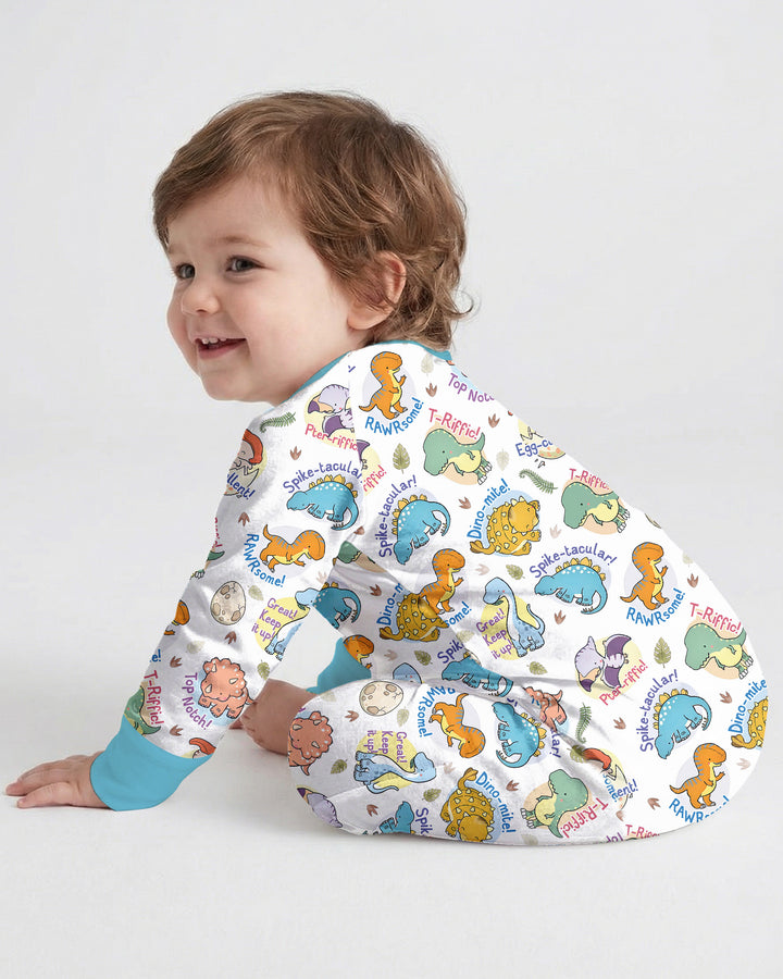 Cute Dinosaur Pun Bamboo Convertible Zippy