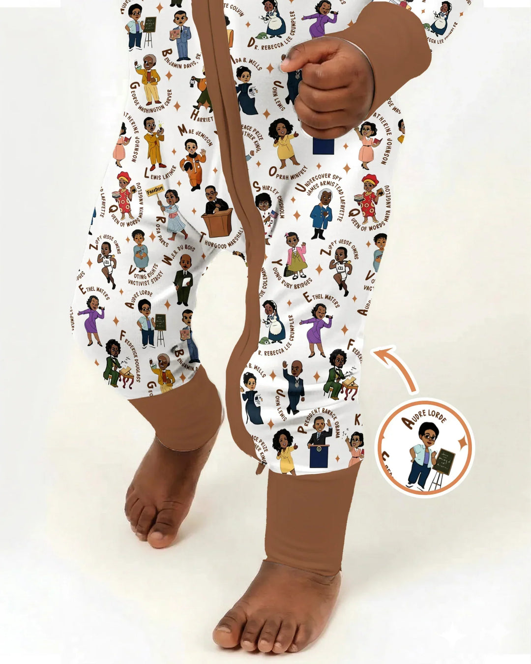 Gerippte Babykleidung mit individuellem Foto - Weich &amp; Skizzenhaft