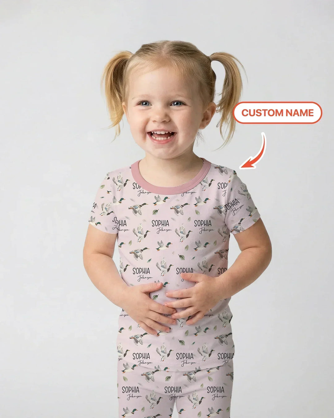 Zweiteiliges, kurzärmliges Pyjama-Set mit Marienkäfern