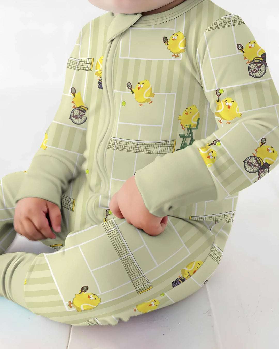Gerippte Babykleidung mit individuellem Foto - Weich &amp; Skizzenhaft